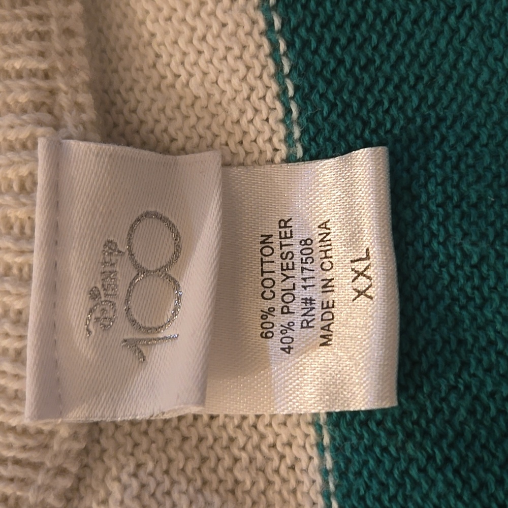 Disney 100 Mickey Striped Cardigan XXL - Picture 5 of 5